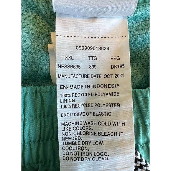 Men’s Nike Teal Swim Shorts Size XXL - Picture 9 of 13